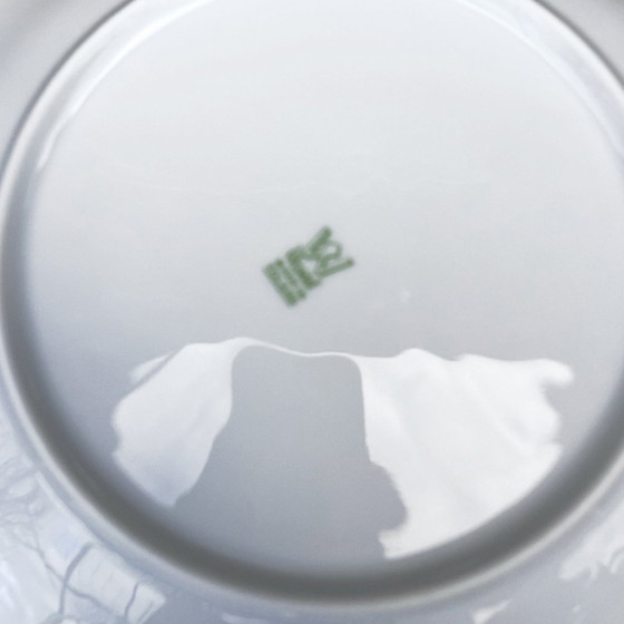 Image 1 of Porseleinen ontbijtset Wawel, Polen 1980S - Set van 4