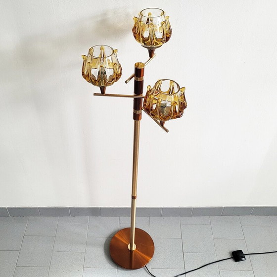 Image 1 of Vintage vloerlamp van Oberglass, 1970