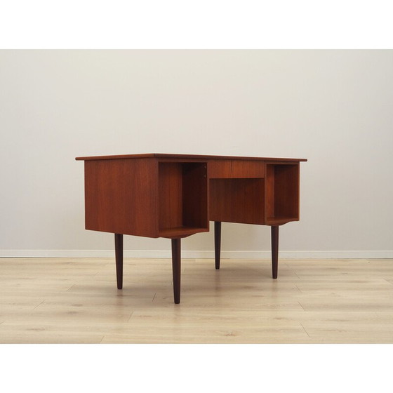 Image 1 of Vintage teakhouten bureau, Denemarken 1970