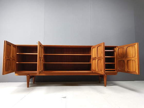 Image 1 of Rastad & Relling grafisch dressoir van Gustav Bahus 1960