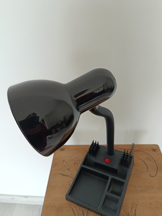 Image 1 of 70s Bureaulamp Organiser