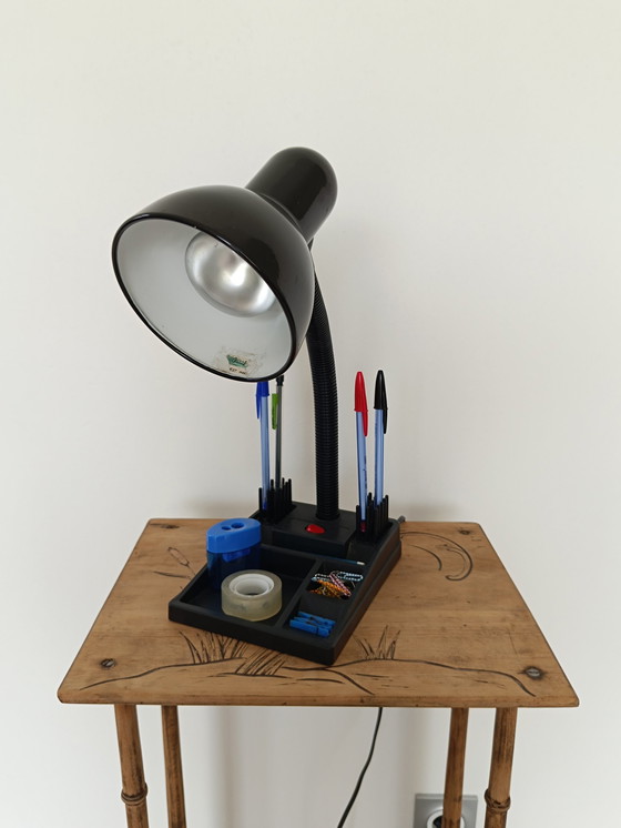 Image 1 of 70s Bureaulamp Organiser