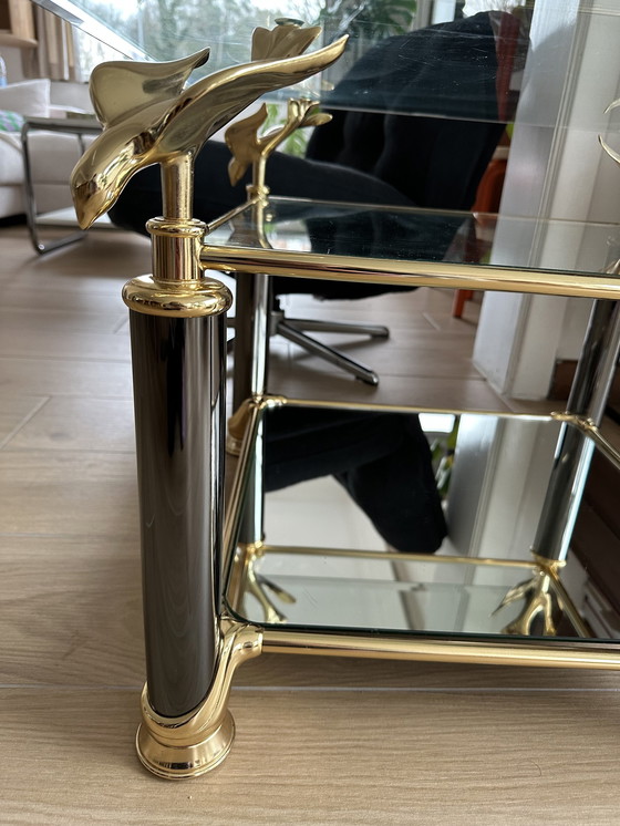 Image 1 of Hollywood Regency Goudkleurig Salontafel