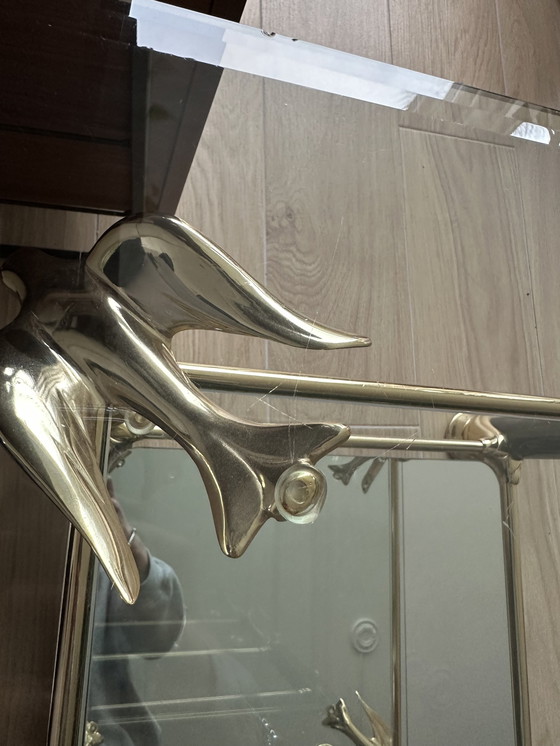 Image 1 of Hollywood Regency Goudkleurig Salontafel