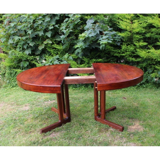 Image 1 of Mid century rozenhouten tafel door Johannes Andersen