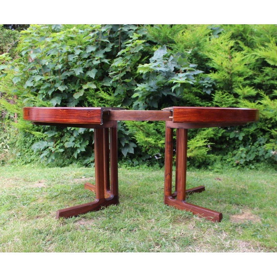 Image 1 of Mid century rozenhouten tafel door Johannes Andersen