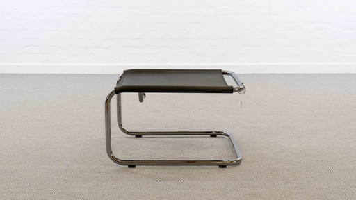 S 35 Lh Kruk Door Marcel Breuer Voor Thonet In Leer