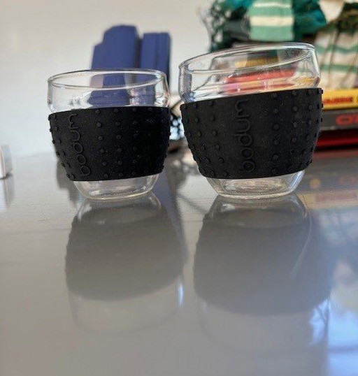 2X Bodum Pavina Espresso Glaasjes