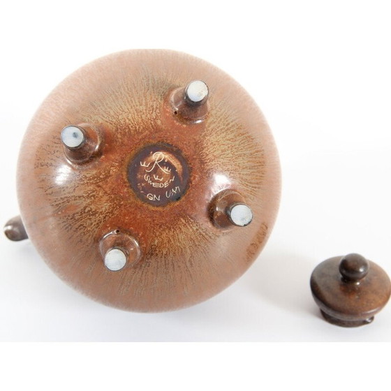 Image 1 of Scandinavische theepot van aardewerk door Gunnar Nylund, 1960