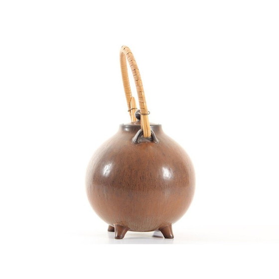 Image 1 of Scandinavische theepot van aardewerk door Gunnar Nylund, 1960