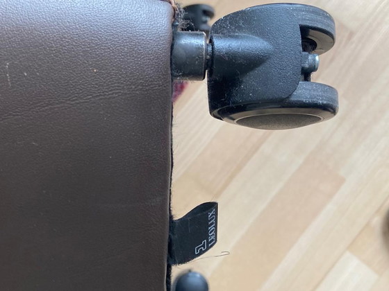 Image 1 of 4x Leolux eetkamer fauteuil