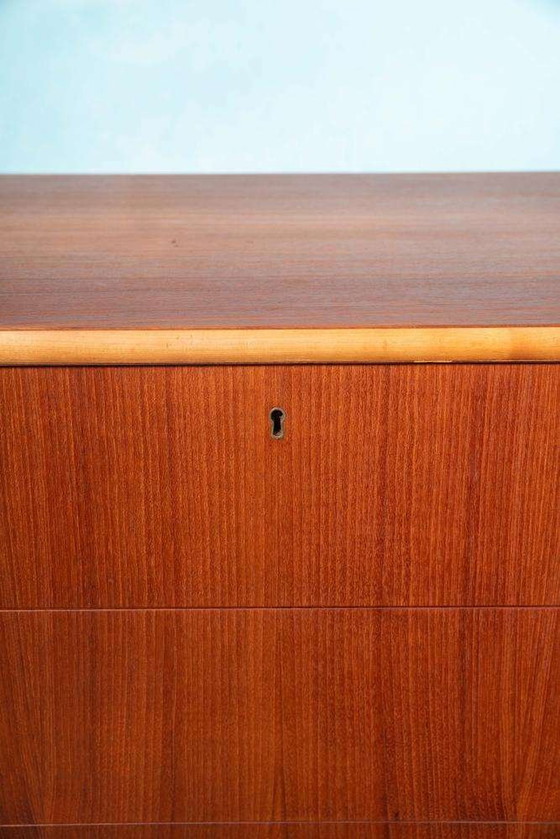 Image 1 of Vintage gerenoveerde sideboard teak, Midcentury 60s chest