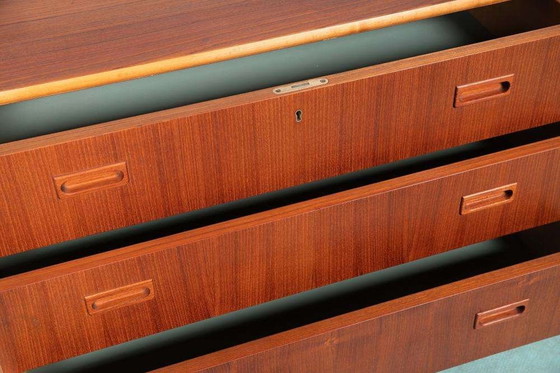 Image 1 of Vintage gerenoveerde sideboard teak, Midcentury 60s chest