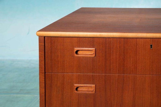 Image 1 of Vintage gerenoveerde sideboard teak, Midcentury 60s chest