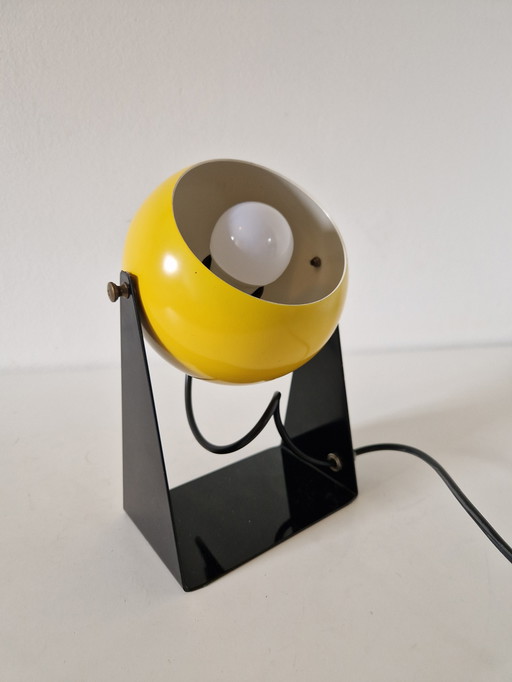 Vintage eyeball lamp