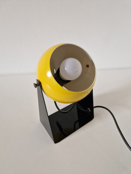 Vintage eyeball lamp