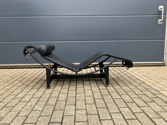 Image 1 of Low numbered Cassina Lc4 Le Corbusier Black on Black