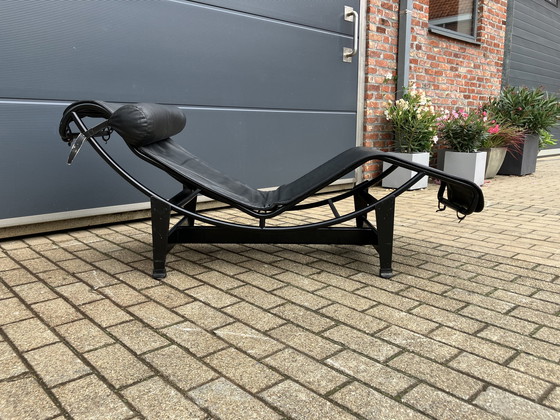 Image 1 of Low numbered Cassina Lc4 Le Corbusier Black on Black