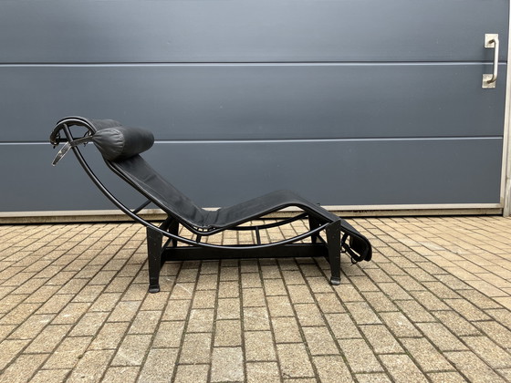 Image 1 of Low numbered Cassina Lc4 Le Corbusier Black on Black