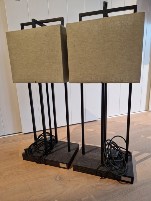 2x Layer by Adje tablelamp