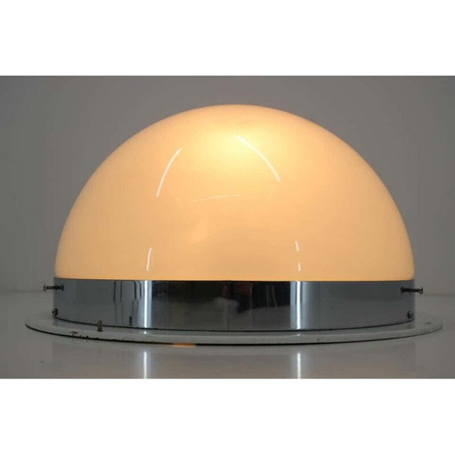 Vintage verchroomde wandlamp type 5888 r, Tsjechoslowakije 1940