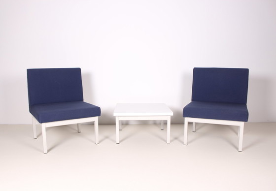 Image 1 of 2X Postmoderne Fauteuils Belgisch Design