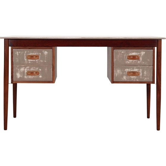 Image 1 of Vintage teakhouten bureau, Denemarken 1960
