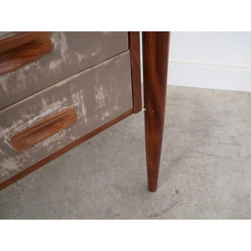 Vintage teakhouten bureau, Denemarken 1960