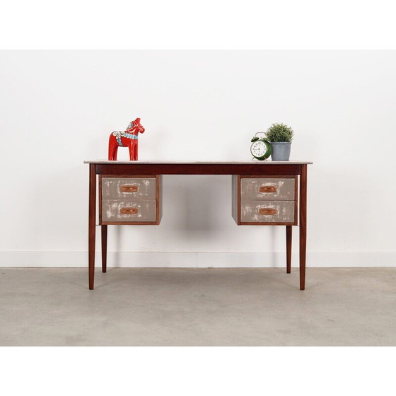 Image 1 of Vintage teakhouten bureau, Denemarken 1960