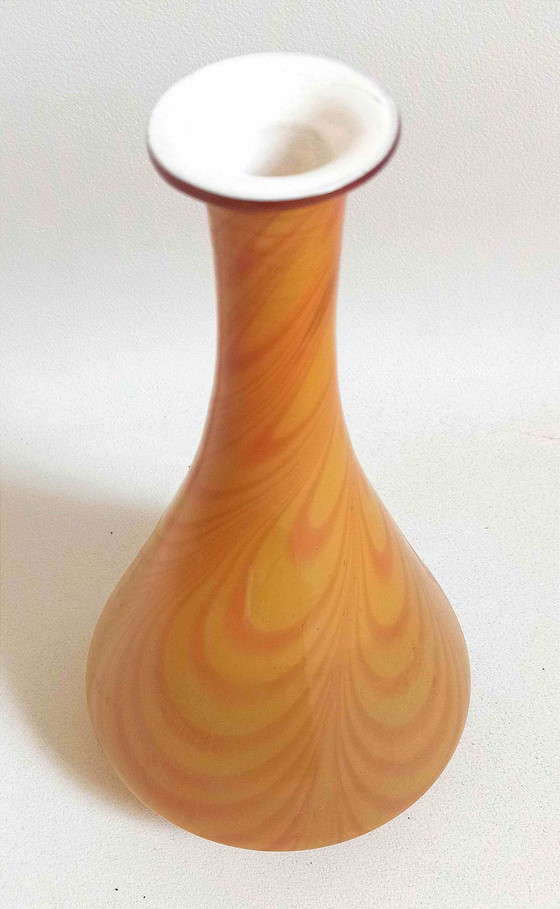 Image 1 of Soliflore Dubbele Laag Murano 70's Hoogte 25 Cm