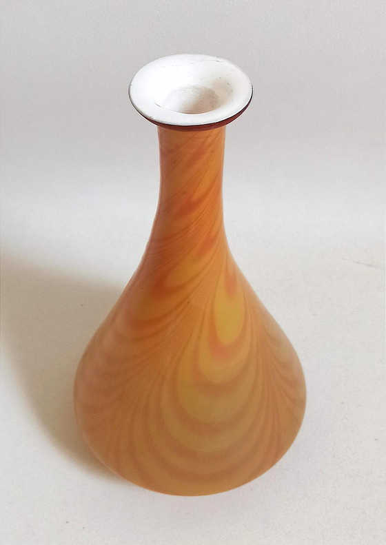 Image 1 of Soliflore Dubbele Laag Murano 70's Hoogte 25 Cm