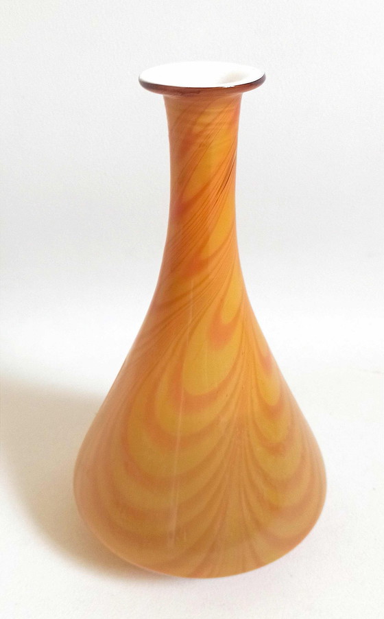 Image 1 of Soliflore Dubbele Laag Murano 70's Hoogte 25 Cm