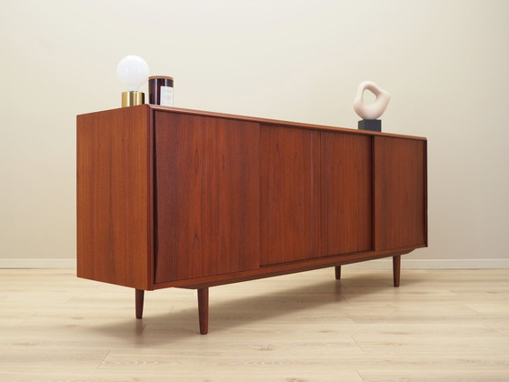 Image 1 of Teakhouten dressoir, Deens ontwerp, 1960S, Ontwerper: E.W. Bach