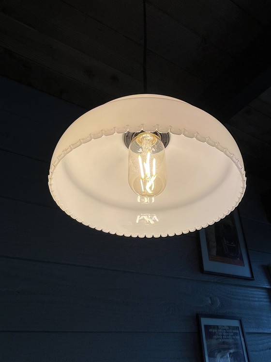 Image 1 of Vintage Melkglazen Hanglamp 