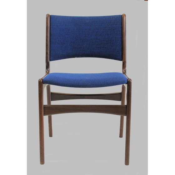 Image 1 of Set van 10 vintage teakhouten eetkamerstoelen van Erik Buch