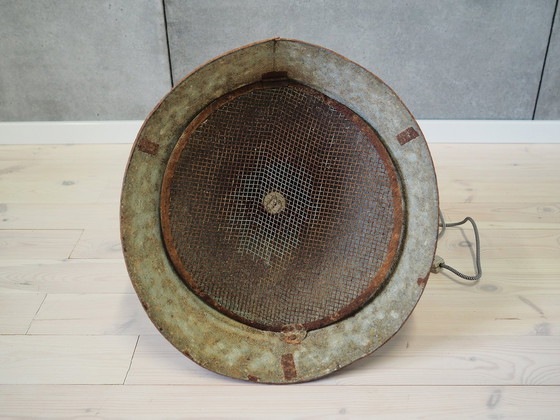 Image 1 of Metalen lamp, industriële stijl, 1950S