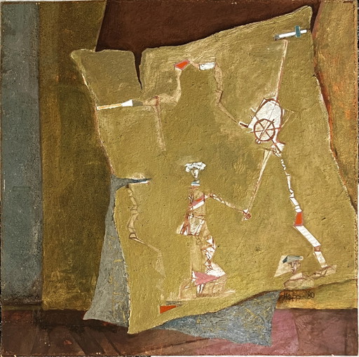 Hepp Edit, Hongarije, Gemengde techniek uit 1980