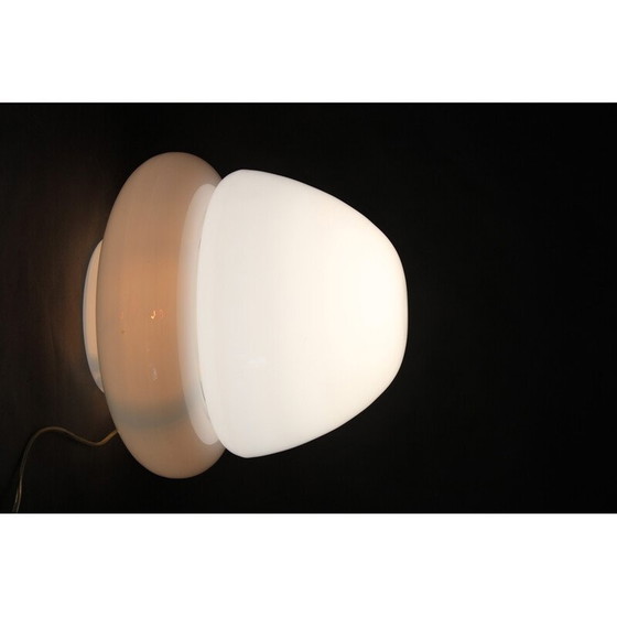 Image 1 of Italiaanse vintage tafellamp van Murano glas, 1970