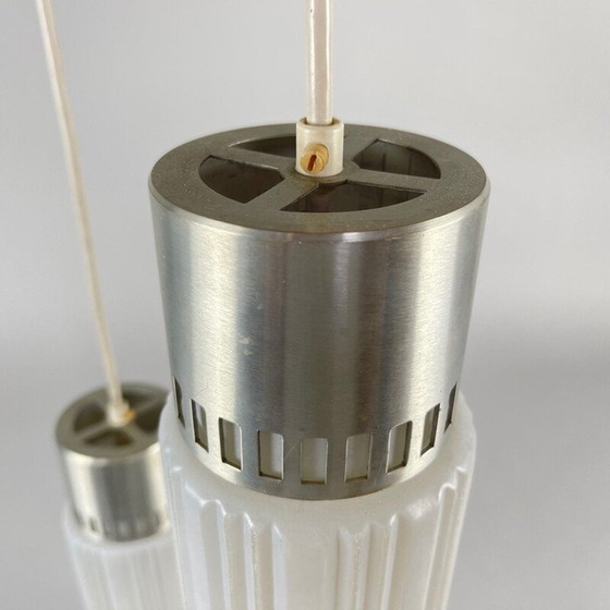 Image 1 of Vintage kroonluchter met drie armen, Tsjecho-Slowakije 1970