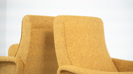 Image 1 of Mid Century Modern Paar Fauteuils In De Stijl Van Zanuso