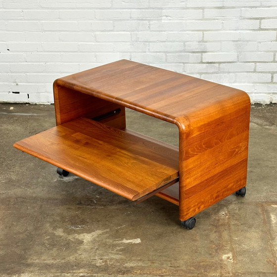 Image 1 of Vintage tv / radio meubel / trolley in teak van Mikael Laursen