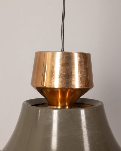 Vintage Italiaanse hanger van geglazuurd metaal, 1970