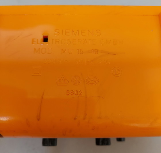 Image 1 of Vintage Siemens Wekker Jaren 70.