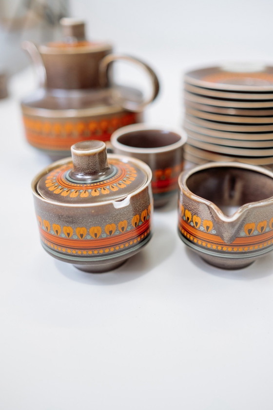 Image 1 of Vintage Jaren 70 Koffie/Thee Servies