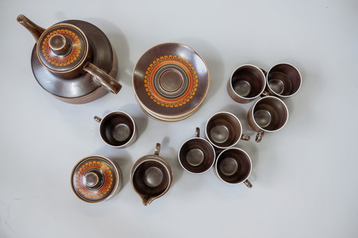 Vintage Jaren 70 Koffie/Thee Servies