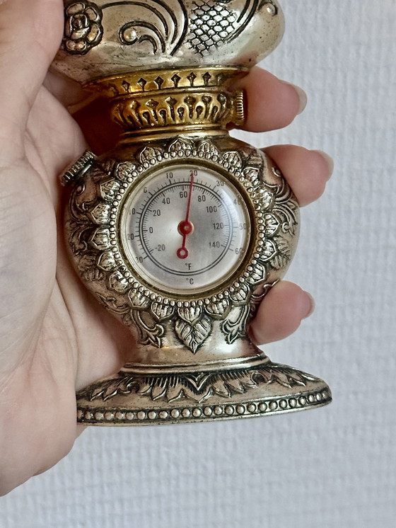 Image 1 of Vintage Antieke Wand Thermometer 