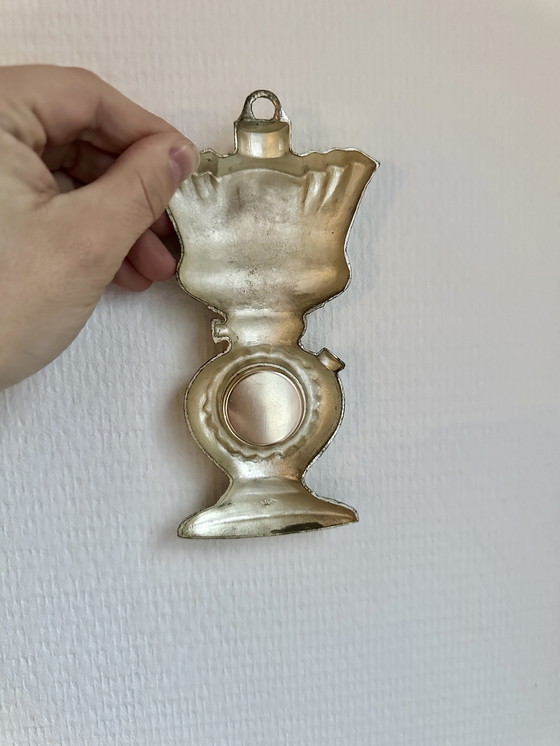 Image 1 of Vintage Antieke Wand Thermometer 