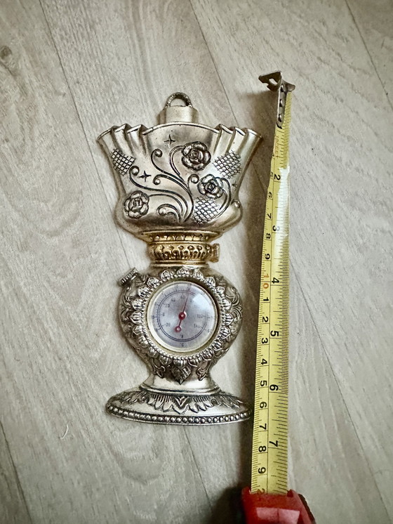 Image 1 of Vintage Antieke Wand Thermometer 