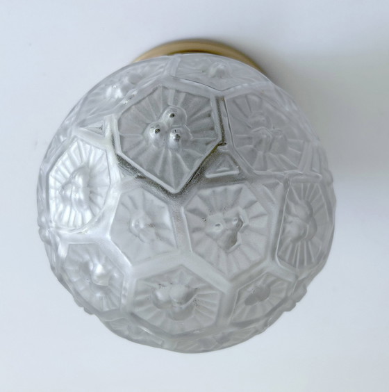 Image 1 of Franse Art Deco Plafondlamp