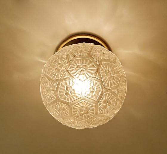 Image 1 of Franse Art Deco Plafondlamp